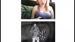 Deep Throat-action med prefekten Kiki Klout svenska sexfilm från Team Skeet