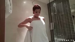Interracial video med förföriska Gizelle Blanco från filmer porr Bang!