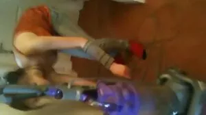 Naturlig bröst-action med heta Hannah Grace från Cherry Pimps moster porr