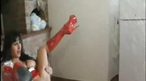 Rakt hår bang med sexiga svensk hemmagjord porr Harlow West från Cherry Pimps